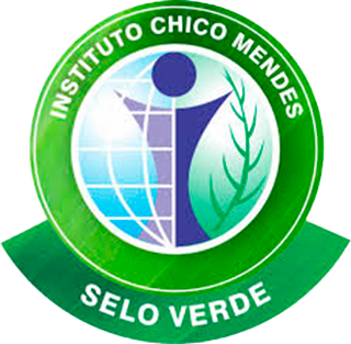 logo Selo Verde do ICMbio (Instituto Chico Mendes de Conservação da Biodiversidade)